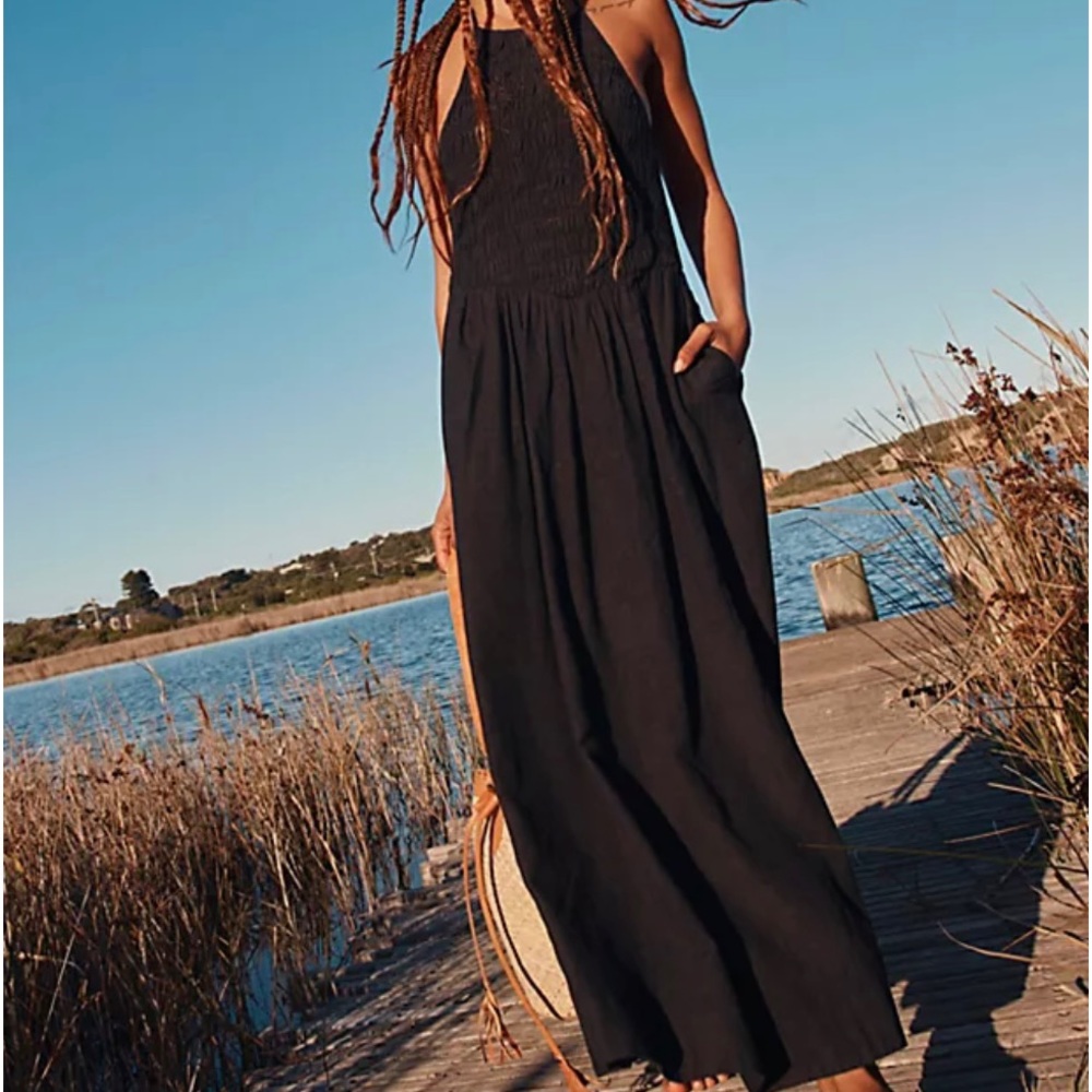 Free People gitana midi dress